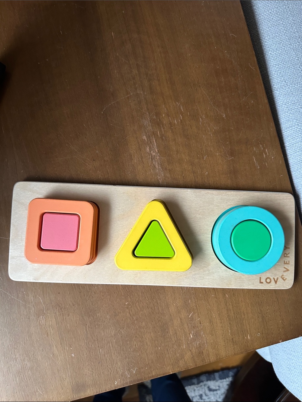 Lovevery geo shapes puzzle
